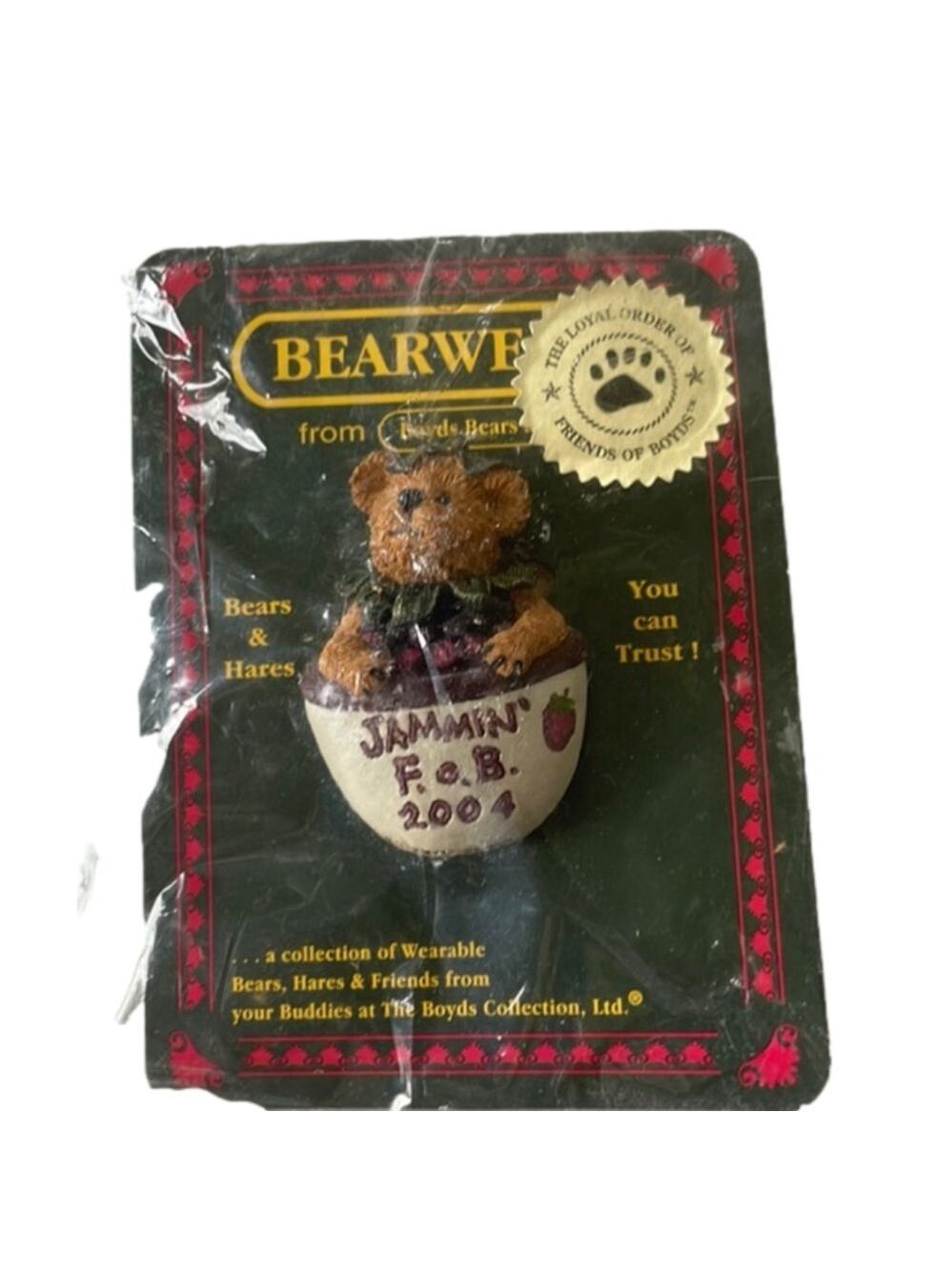 Boyd bears jammin fob 2004 pin